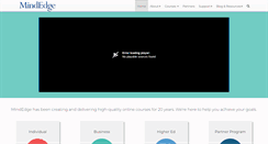 Desktop Screenshot of mindedge.com