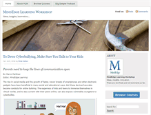 Tablet Screenshot of learningworkshop.mindedge.com